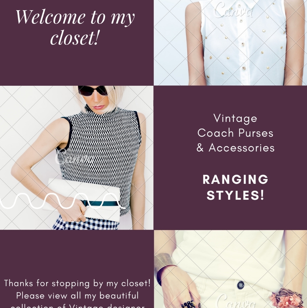 💞Eternal Heart Closet! Vintage Coach💞